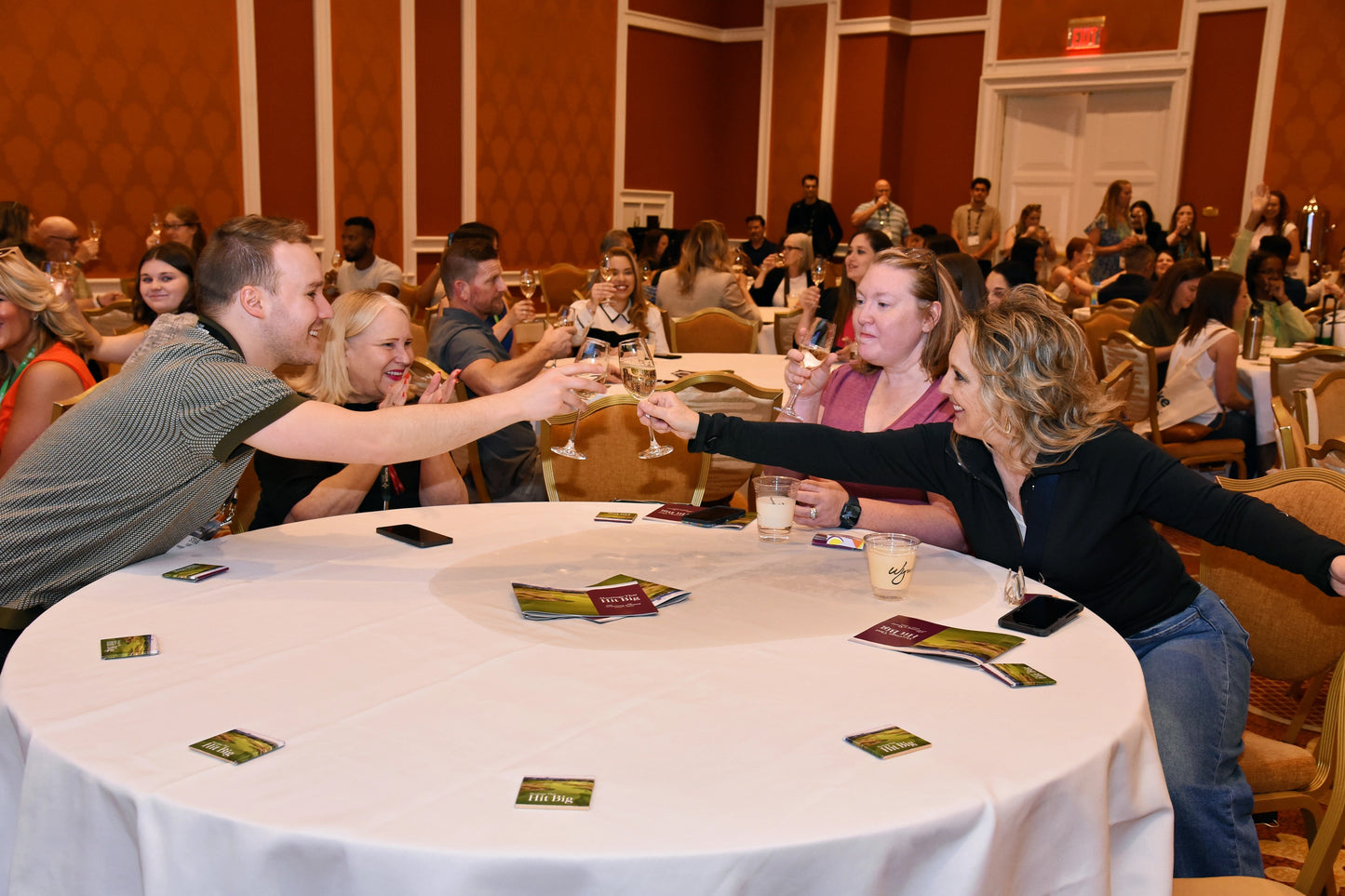 First-Timer Champagne Toast